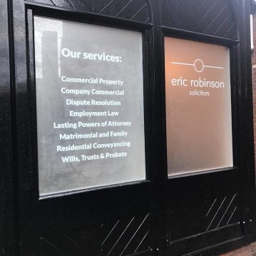 Eric Robinson Solicitors Frost